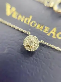【VENDOME AOYAMA】プラチナダイヤモンドネックレス