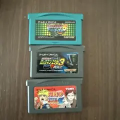 ロックマンエグゼ5・3とNARUTO 3本セット