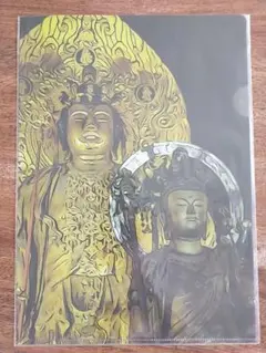 長谷寺クリアファイル 仏像デザイン 十一面観世音菩薩 HASEDERA