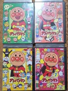 それいけ！アンパンマン 13 DVD 4枚セット レンタルアップ
