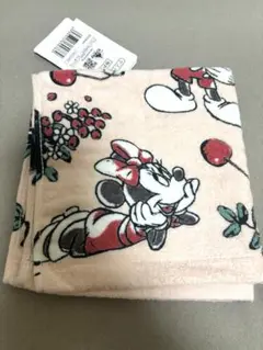 【タグ付新品未使用】ミッキー＆ミニー タオル ピンク