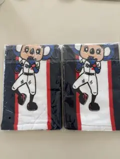 早い者勝ち！非売品！新品・未開封！ドラゴンズ・ドアラ・マフラータオル 2枚セット
