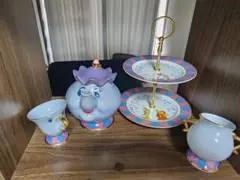 Disney - ディズニーストア　美女と野獣　ルミエール　ケーキスタンド ディズニーストア 美女と野獣 ルミエール ケーキスタンド｜Yahoo
