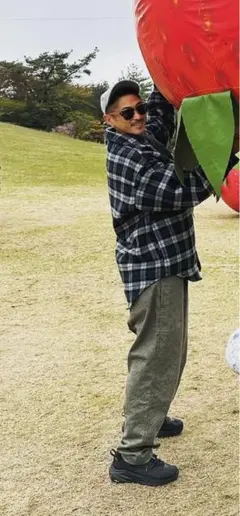 窪塚着 DESCENDANT ディセンダント shore beach pants