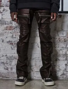 MLVINCE スリムカーゴパンツTYPE-2 brown サイズ36