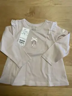petit main 長袖Tシャツ　ピンク　90