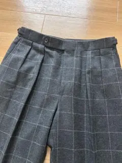 未使用に近い　ブルックスブラザーズ　ウールフランネル　グルカパンツ　W34