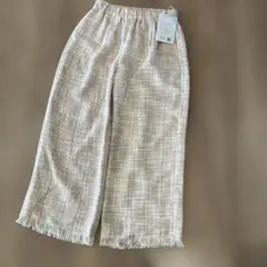 タグ付新品未使用　ピンク　ツイード　パンツ