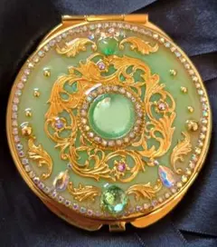 コンパクトミラー ハンドメイド 060