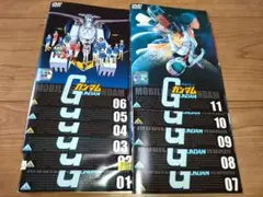機動戦士ガンダム DVD 全11巻セットレンタルアップ品