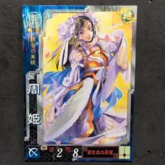 三国志大戦tcg　周姫　限定スリーブ　宴 Amazon.co.jp: 三国志大戦TCG 周姫(しゅうき) PR-087 : おもちゃ