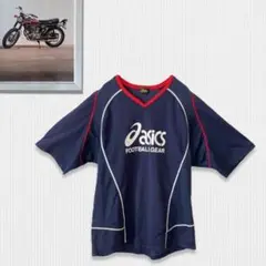 asics アシックス【F】古着 Tシャツ スポーツウエア フットボール