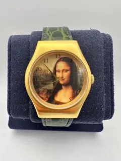 f571 LAKS-WATCH 腕時計 レオナルドダヴィンチ モナリザ