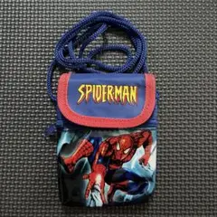 スパイダーマン ストラップ付きコインケース