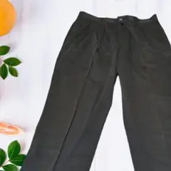 【訳あり】CORE UOMO　コアウオモ　Ⅼ　チノパン　グレー　カジュアル　古着