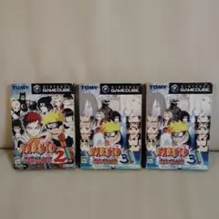 NARUTO 2 & 3 セット Nintendo GameCube