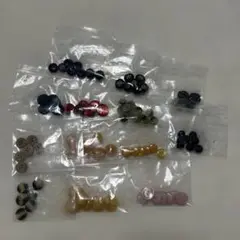 ボタンセット 多色 さまざまな形