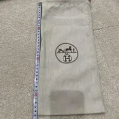 HERMES エルメス保存袋　巾着　布袋　収納袋　約35cm×17cm