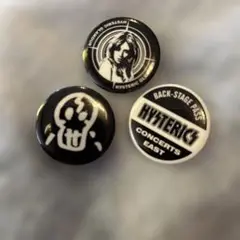 ヒステリックグラマー缶バッジ 3点セット