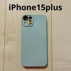 iPhone15plus case ケース グリーン