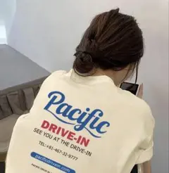 新品✨ 半袖 プリント Ｔシャツ 白Ｔ