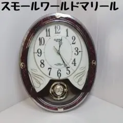 電波からくり時計 スモールワールドマリール 茶色 4MN508RH06