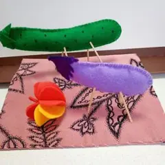 フェルト 野菜と花 セット