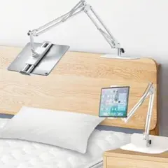 ipad スタンド【冬に両手を解放！家具に傷がつかない！】タブレット スタンド