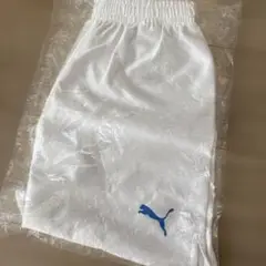 【新品】PUMA ハーフパンツ 150 ホワイト　キッズ　ジュニア　プーマ