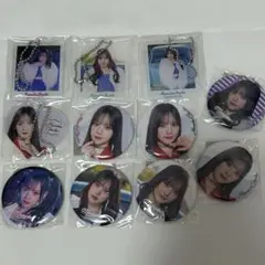 稲場愛香 缶バッジ アクキー 11点まとめ モバガチャ