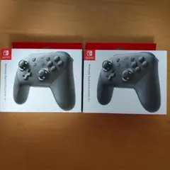 【新品】純正 Nintendo Switch Proコントローラー プロコン2個