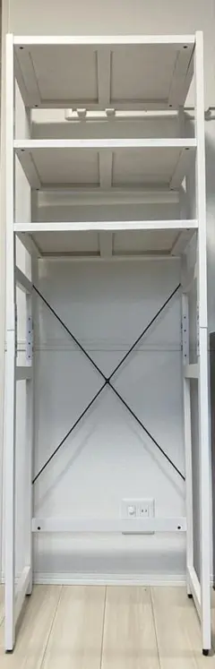 冷蔵庫ラック/幅56cm/MCC-5043/ホワイト