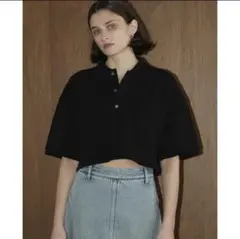 CLANE CROPPED POLO TOPS クラネ ポロシャツ