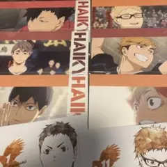 ハイキュー　キャンバス風ボード&ブロマイド