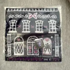 新品未開封 美少女戦士セーラームーン×ANNA SUI タオルハンカチ ネイビー