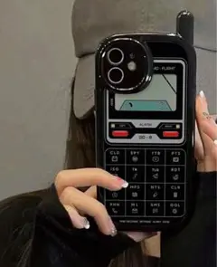 iPhone15pro レトロ携帯電話風ケース