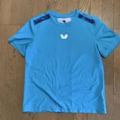 Butterfly ユニセックス 水色 Tシャツ M