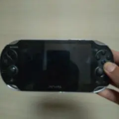 プレステVitaブラック (充電方法がないためジャンク扱い)
