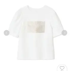 ウォータードロップスフラワーTシャツ