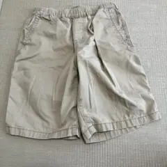 ユニクロ　ベージュ ハーフパンツ サイズ150