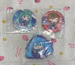マジカルミライ 2025 初音ミク　MEIKO 缶バッジ＆ラバーストラップ