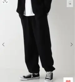 新品未使用 comoli ウールフリース パンツ size2