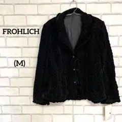 ⚫︎新品　テーラードジャケット　ベルベット　刺繍デザイン　黒　ブラックフォーマル