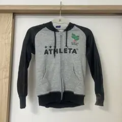 ATHLÉTA フルジップジャケット グレー/黒