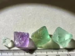 八面体フローライト 原石セット