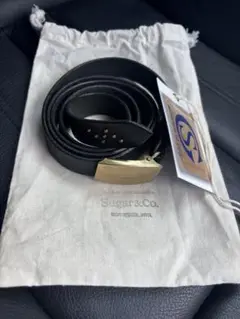 Sugar&Co. daddy's belt 黒 レザー