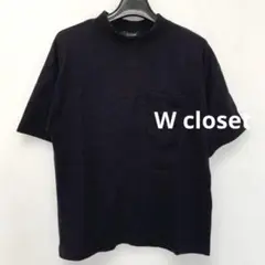 W closet ハイネック しっかりした生地 ビックサイズ 五分袖