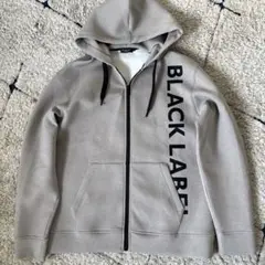 【美品✨】ブラックレーベルクレストブリッジ　パーカー　ダンボール　ジップ　Ｌ