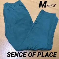 SENCE OF PLACE アーバンリサーチ パンツ グリーン Мサイズ