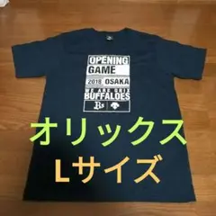 デサントDESCENTEオリックスバファローズ2018年半袖TシャツL紺色ネイビ